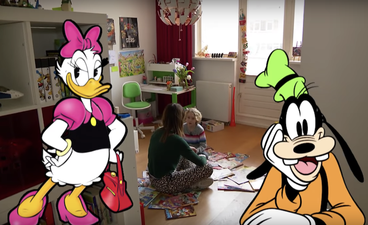 Voor het eerst een Lesbisch koppel in de Donald Duck!
