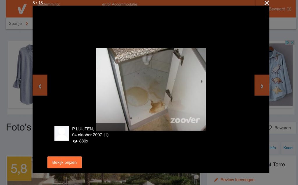 geen vakantie kunnen boeken