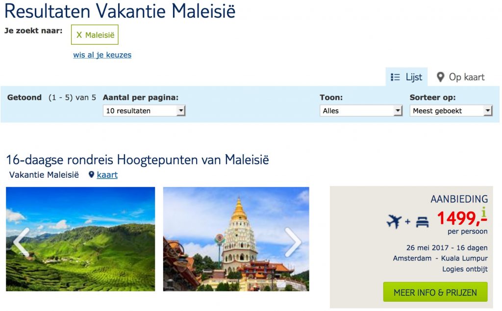 geen vakantie kunnen boeken