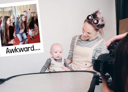 Eerste pasfoto en intens event