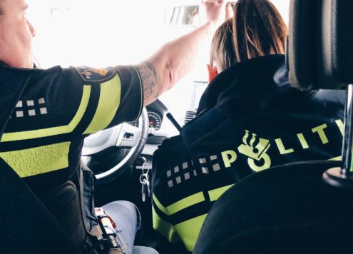 Bij de politie tijdens de coronacrisis