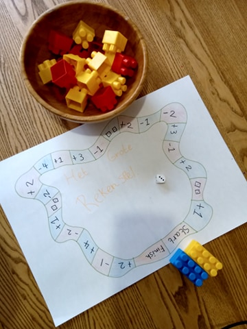 De kinderen thuis tijdens de coronacrisis