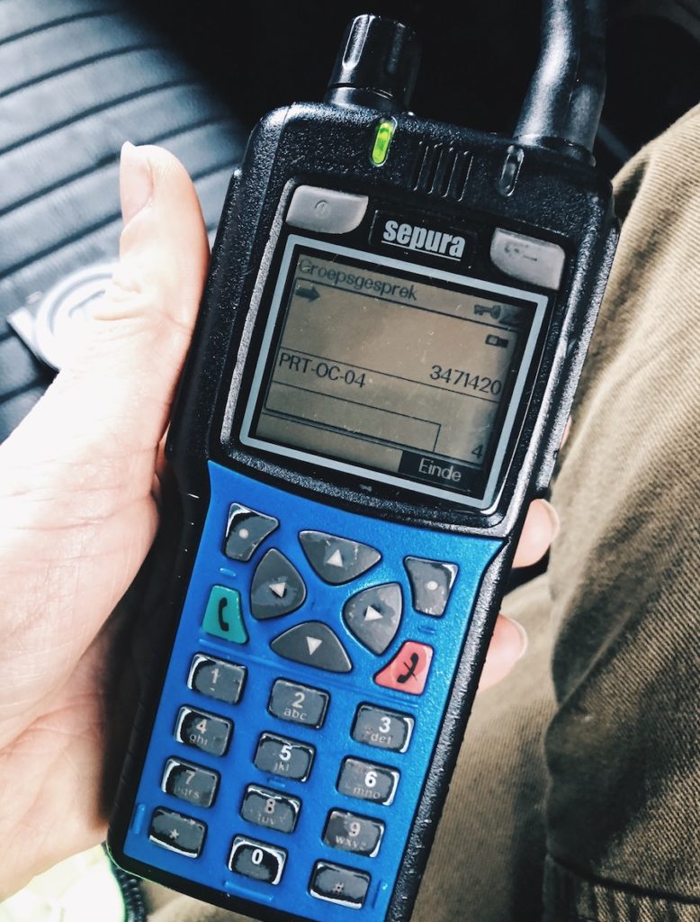 Bij de politie tijdens de coronacrisis