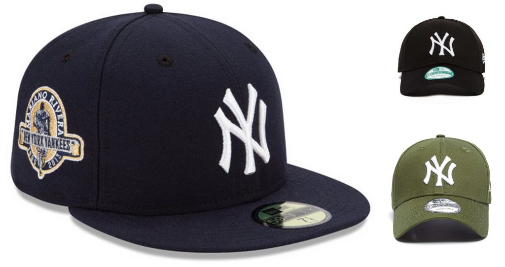  New York Yankees petten met stickers