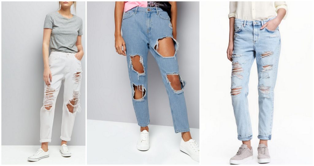 ripped jeans