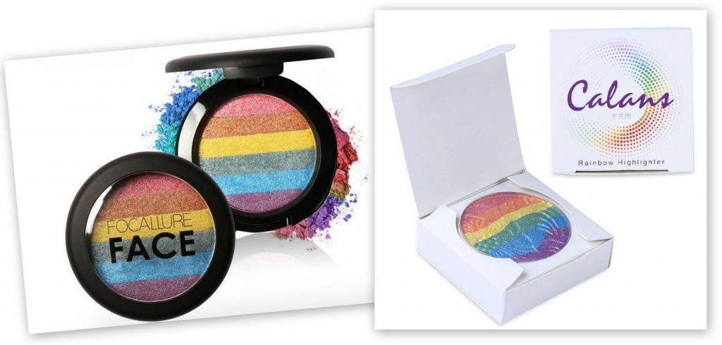 rainbow bronzer highlighter