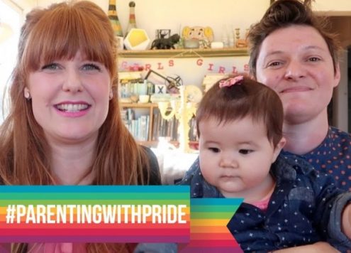 lesbische moeders op YouTube