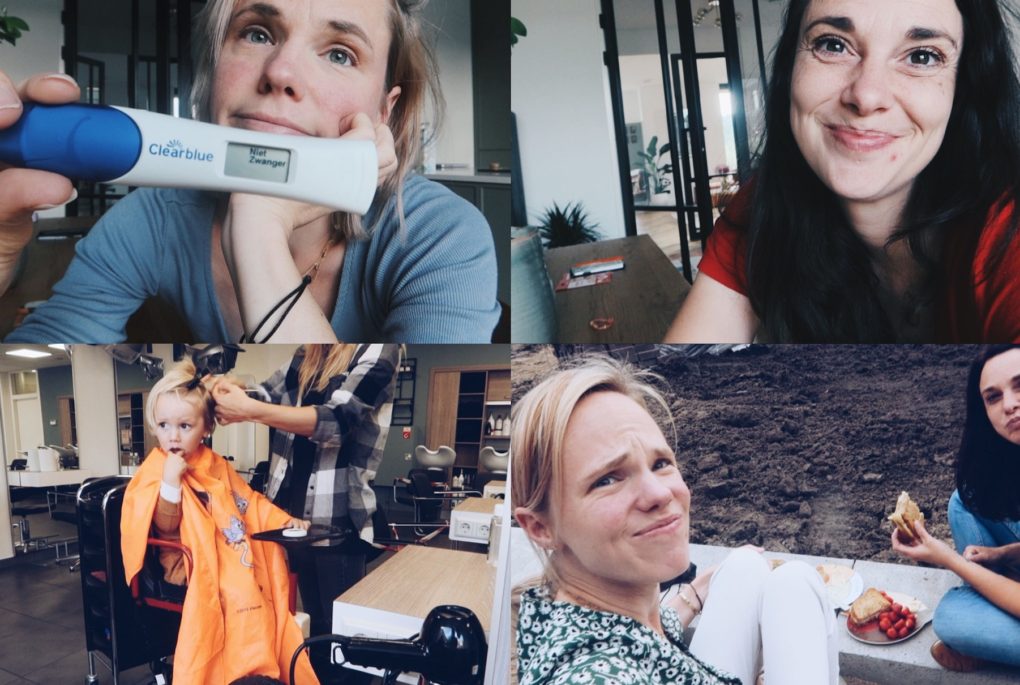 Nieuwe baan, tuin aanleg en behangen