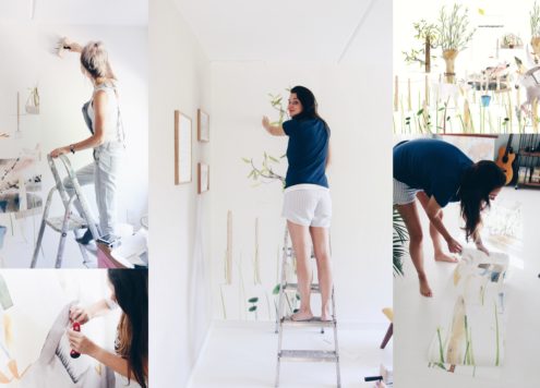 Behang voor de babykamer of kinderkamer