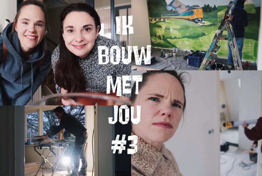 ik bouw met jou tegelen, vloer leggen