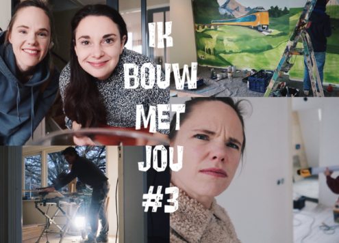 ik bouw met jou tegelen, vloer leggen